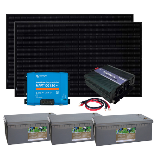 Aurinkoenergiapaketti Holiday 12V / 230V