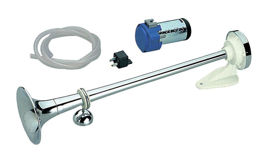 ÄÄNITORVI KOMPRESSORILLA MUOVI/KROMI 12V