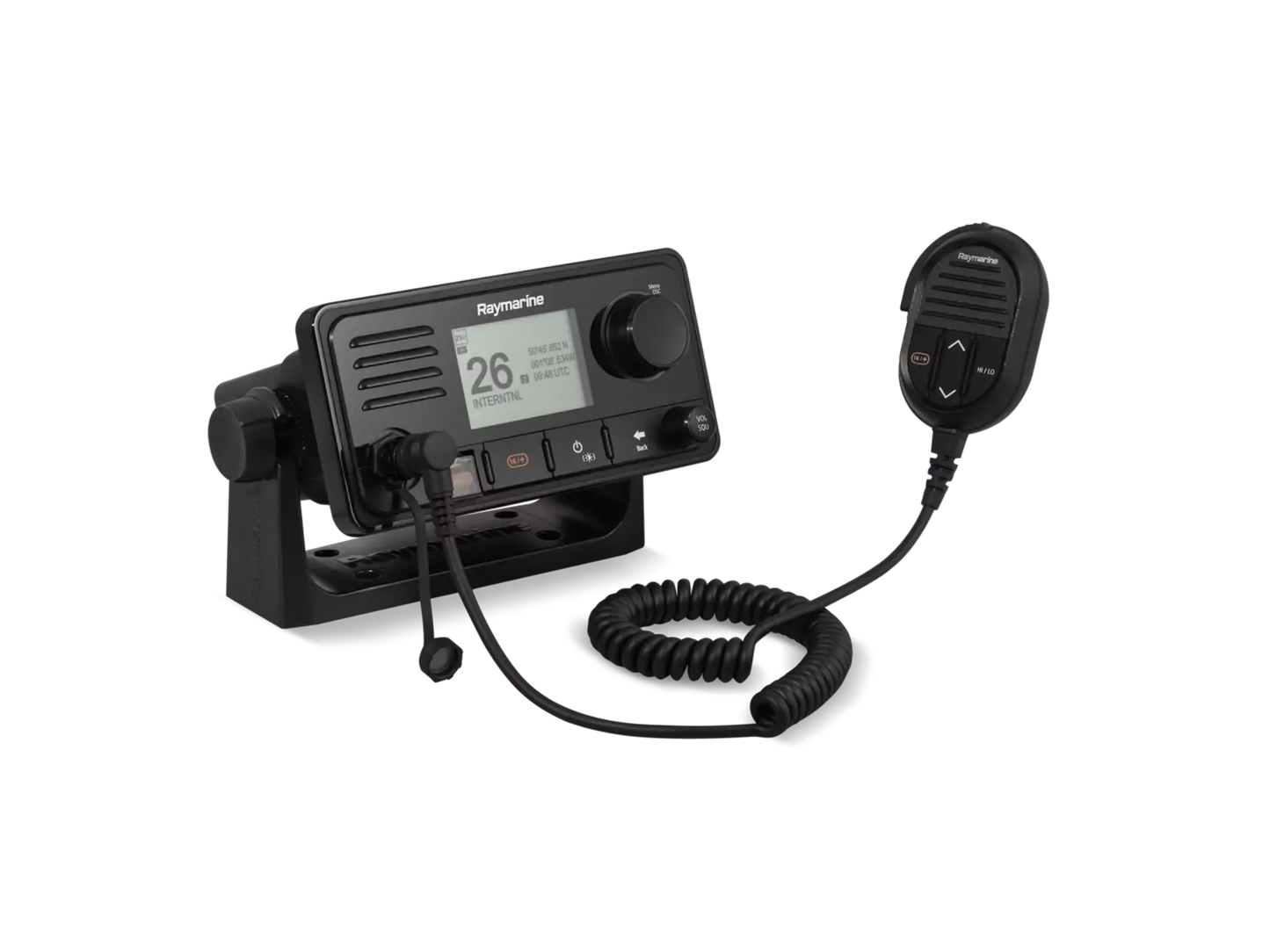 Raymarine Ray73 VHF Radio, optiona lisäluuri.
