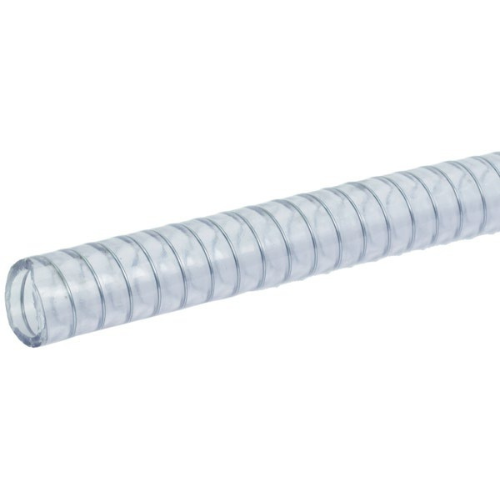 Vahvistettu kirkas PVC-vesiletku 2m