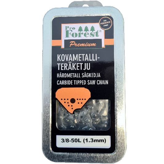 Kovametalliteräketju Pro Forest 3/8 - 50VL - 1.3mm