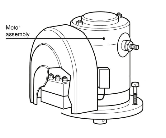 MOOTTORI 185TT-KEULAPOTKURILLE 12 V 3,0 kW