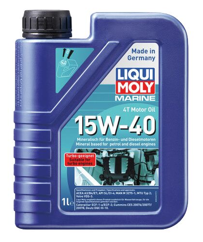 MARINE 4T MOTOR OIL 15W-40 1 LIT
