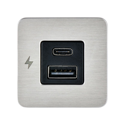TILE USB-A / USB-C LATURI 12/24V, RST