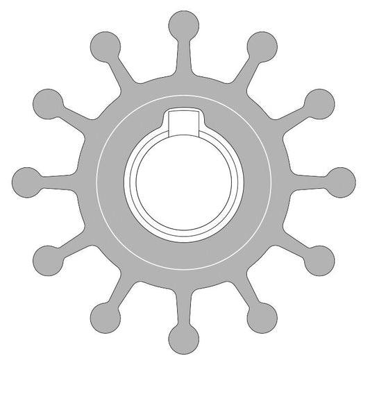 SIIPIPYÖRÄ F5-PUMPPUUN, KIILA