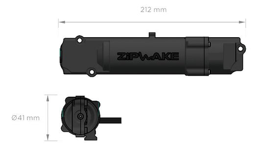 ZIPWAKE SERVOYKSIKKÖ + 3m KAAPELI