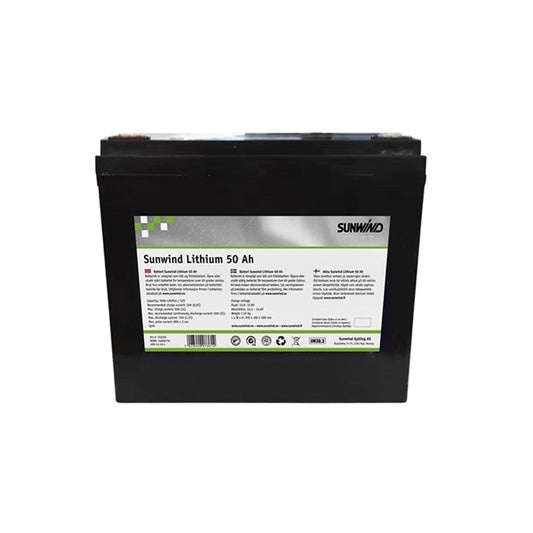 Litiumakku Sunwind 50 Ah
