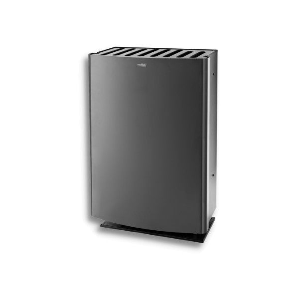 Mökkilämmitin Wallas 40CC seinänläpiasennus kauko-ohjauksella (grafiitti)