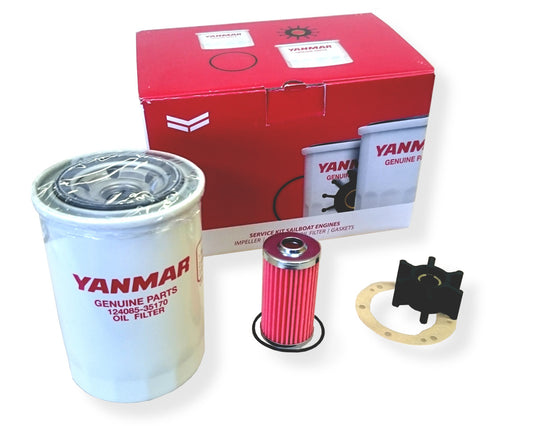 Huoltosarja Yanmar 3HM, 3HMF, 3HM35, 3HM35F moottoreihin.