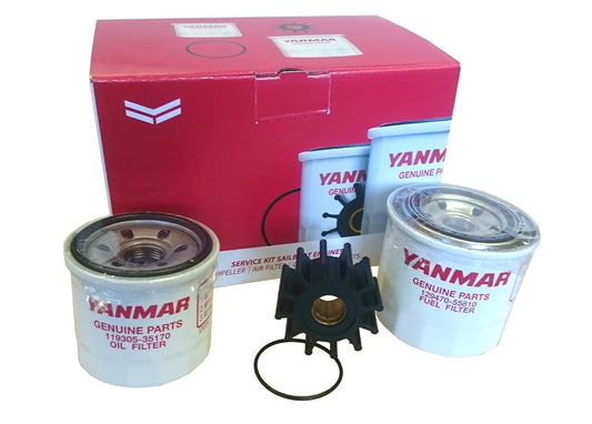 Huoltosarja Yanmar 3JH3E, 3JH4E moottoreihin