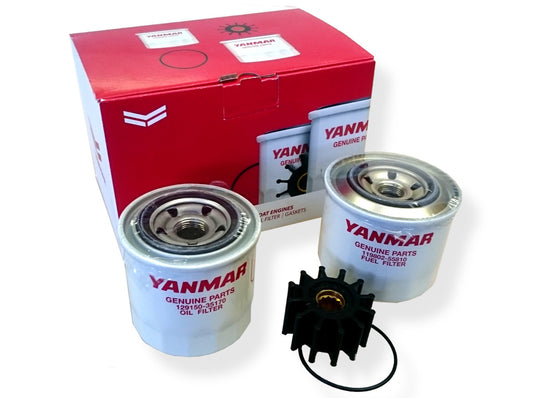 Huoltosarja Yanmar 4JH4AE, 4JH5E, 3JH5 moottoreille.